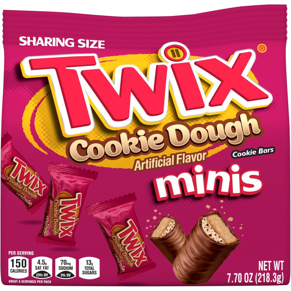 Twix Cookie Dough Minis 218g