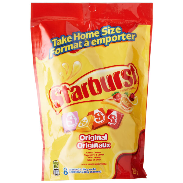 Starburst Original Fruit Chews Candy 320g