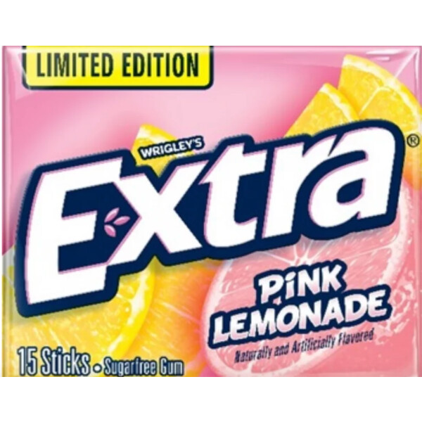 Wrigleys Extra Pink Lemonade Sugarfree Gum
