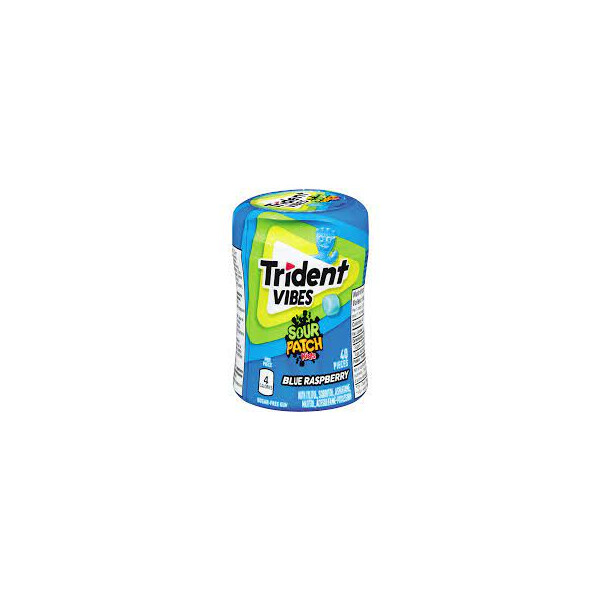 Trident Vipes Sour Patch Kids Blue Raspberry 40 Pieces 92g