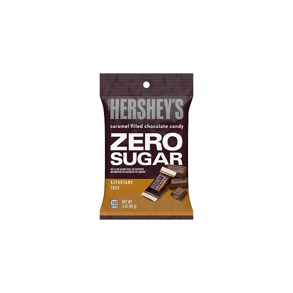 Hersheys Zero Sugar Chocolate with Caramel 85g