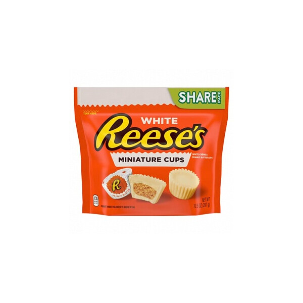 Reeses Miniature Cups White Share Bag 297g