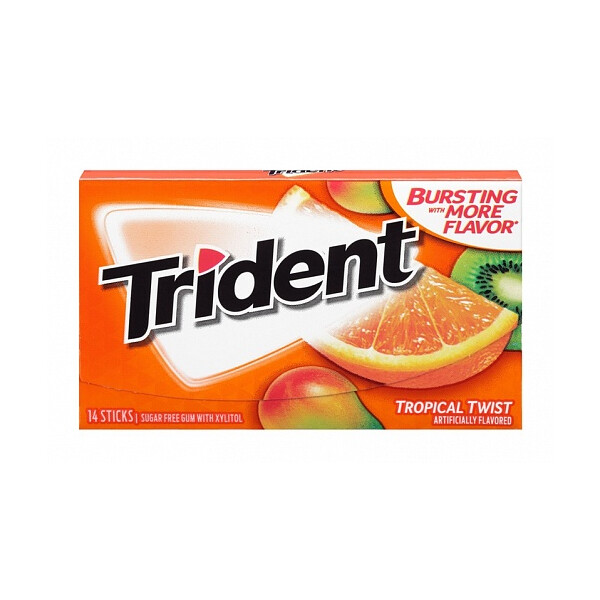 Trident Gum Tropical Twist 31g