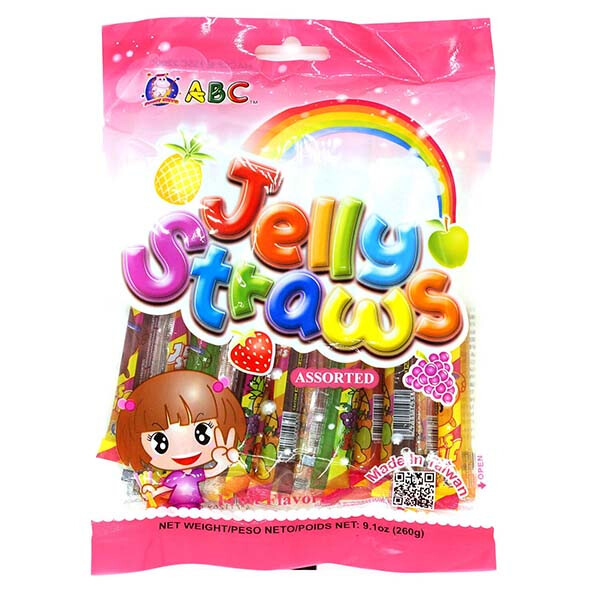 Fruit Jelly Staws 260g