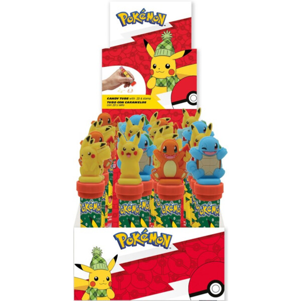Pokemon Stamps with Candy 8g