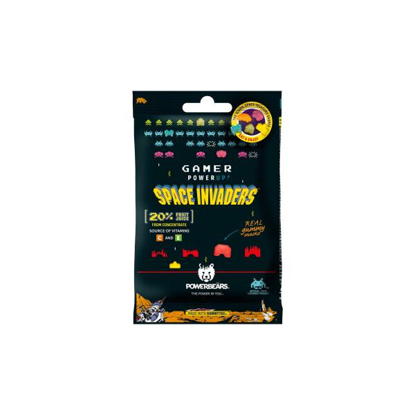 Gamer PowerUp Space Invaders 50g