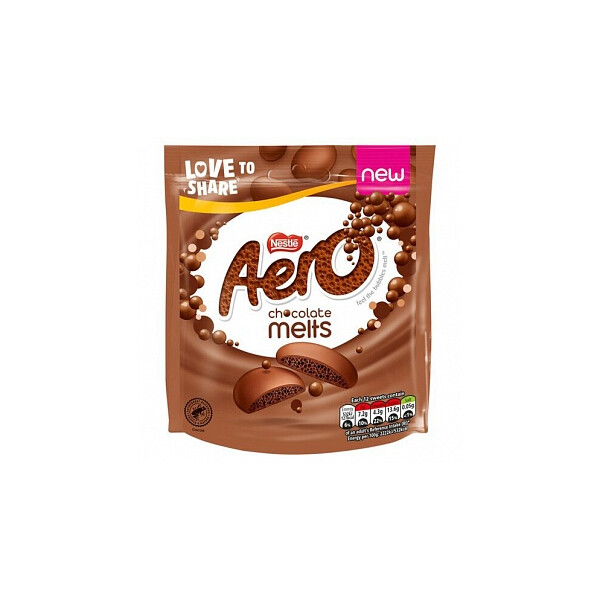 Nestle Aero Chocolate Melts 92g