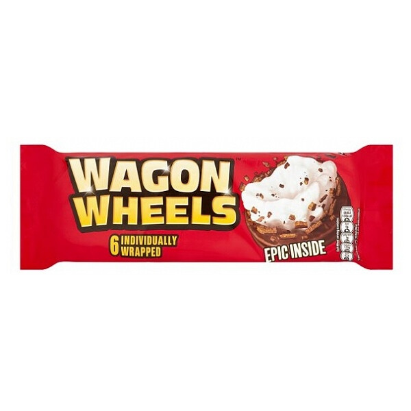 Burtons Wagon Wheels 6 Pack 220g