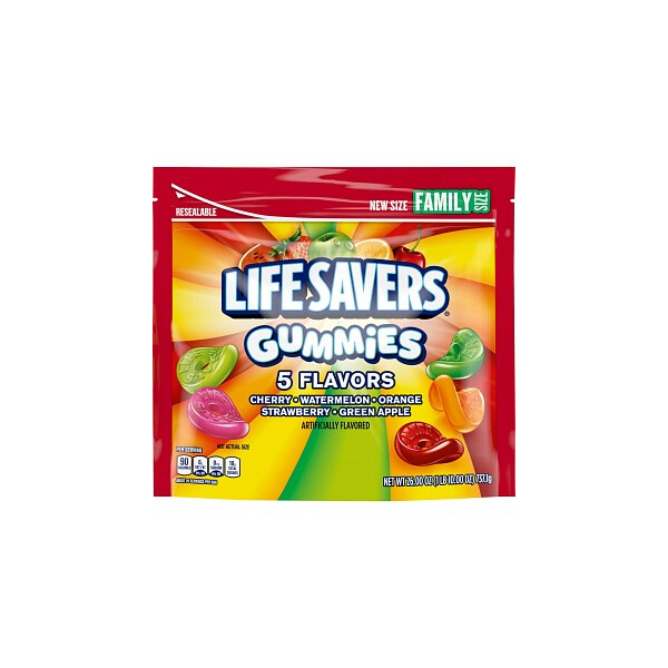 Life Savers Gummies 5 Flavors Family Pack 737g