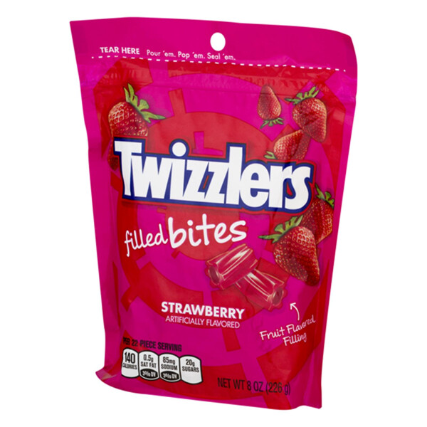 Twizzlers Strawberry Filled Bites 226g MHD 29.02.24