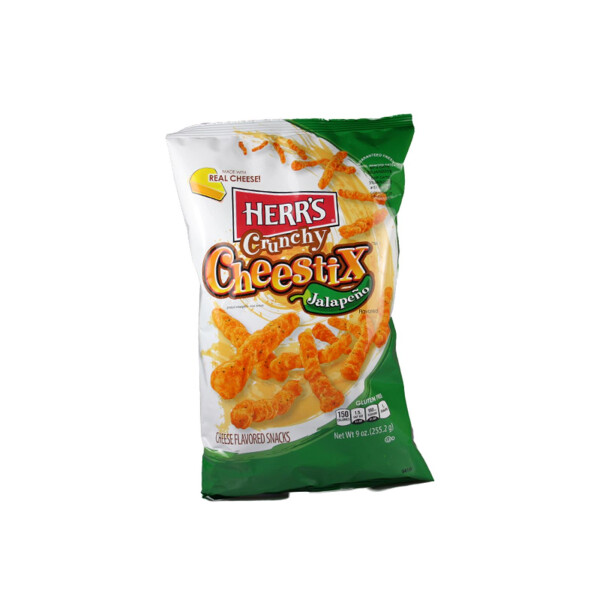 Herr´s Crunchy Cheestix Jalapeno 255g